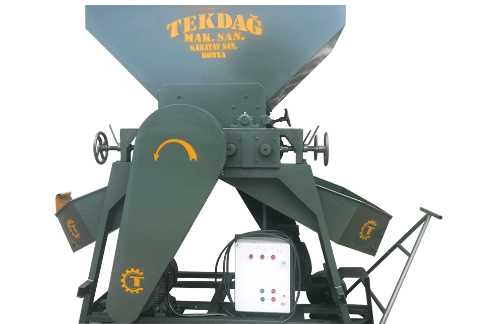 TD 100 Yatay 4 Toplu Sabit Ayak Ezme Makinası