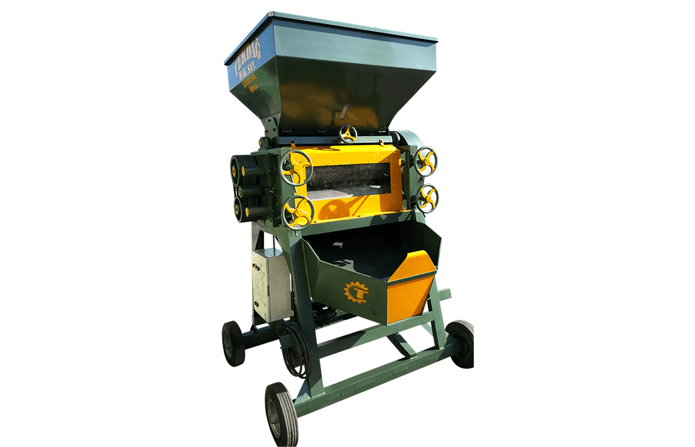 TD 100 Lük 4 Toplu Teker Dönerli Yeni Model Ezme Makinası