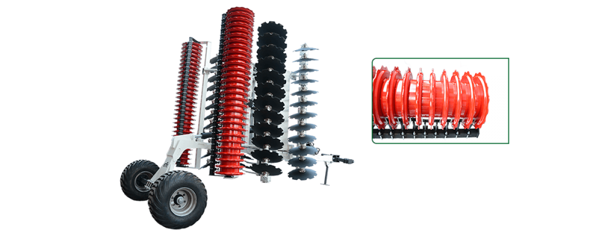 Kasırga Çekilir Katlamalı Disk Tiller