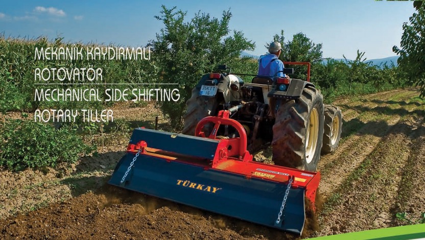 Mekanik Kaydırmalı Rotovatör