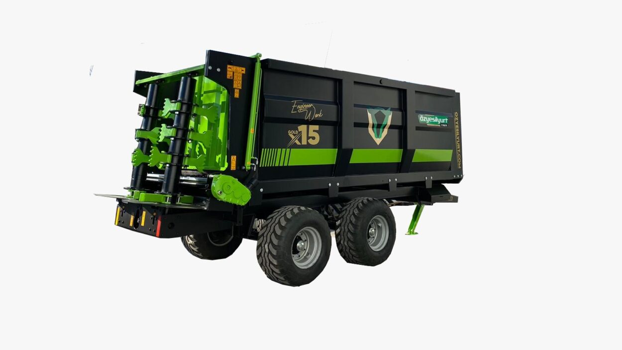 Katı Gübre Dağıtma Makinesi 15 Ton